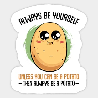 Potato Potatoes Sticker